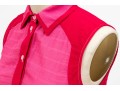 Veronica Beard Pretty Dark Pink Cotton And Silk Sleeveless Blouse,  Size 0