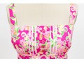 Lilly Pulitzer Fun Hot Pink Floral Tank Dress, Size 4