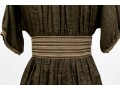 Diane Von Furstenburg Lovely Green Silk Embroidered Trim Dress, Size 4