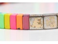 Four Colorfully Beaded Stretch Roxanne Assoulin Bracelets, Retail Approx $300