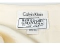 Calvin Klein/Bergdorf Goodman Beautiful Ivory Silk Skirt,  Size 10