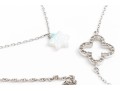 Three Sterling Chain Necklaces