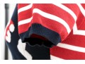 Valentino Red Fun Blue, Red And White Nautical Jumper Style Dress, Size S