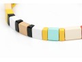 Four Colorfully Beaded Stretch Roxanne Assoulin Bracelets, Retail Approx $300