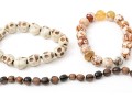 Hard Stone And Carved Beaded Necklaces And Bracelets