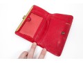 Gucci Vintage Saffiano Leather Wallet With Change Purse