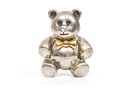 Tiffany & Co. Sterling And 18K Charming Teddy Bear Brooch