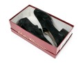 Salvatore Ferragamo Handsome Black Suede Loafer, Size 10B