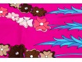 Emilio Pucci Beautiful Bold Floral Spray Motif Vintage Silk Scarf