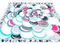 Emilio Pucci Lovely Dahlia Floral Motif Vintage Silk Scarf