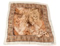 Halston, Nina Ricci, Laura Biagiotti Lot Of Three Pretty Vintage Silk Scarves