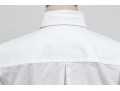 Balenciaga, Paris Edgy White Cotton Zip Front Collared Shirt, Size 38