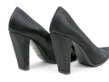 Prada Chic Black Satin Pumps, Size 37 1/2