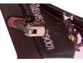 Roberto Cavalli Striking Burgundy Patterned Arm Acrylic Oversized Sunglasses