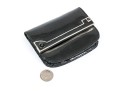 Judith Leiber Handsome Black Lizard Mini Purse/key Chain