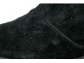 Salvatore Ferragamo Handsome Black Suede Loafer, Size 10B