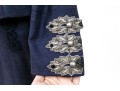 Blumarine Eye-catching Blue Wool And Cashmere Skirt Suit, Size 44 Italy (USA 8)