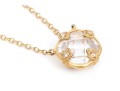 Two Stylish Vermeil Sterling Pendant Necklaces