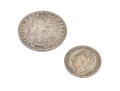 1884 Morgan Silver Dollar And 1944 Neatherland 1 Gulden Coin
