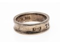 Tiffany & Co. Sterling Silver Classic 1837 Motif Band Ring, Size 8