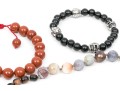 Hard Stone And Carved Beaded Necklaces And Bracelets