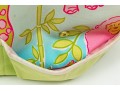 Lilly Pulitzer Cotton And Canvas Pink, Green And Blue Baby Bag