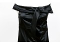 Diane Von Furstenburg Stunning Sleeveless Black Silk Sheath Dress, Size 10