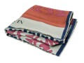 Lanvin Spectacular 70's Vintage Patterned Silk Scarf