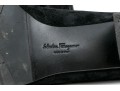 Salvatore Ferragamo Handsome Black Suede Loafer, Size 10B