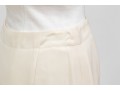 Calvin Klein/Bergdorf Goodman Beautiful Ivory Silk Skirt,  Size 10