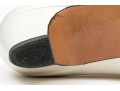 Salvatore Ferragamo Classic Light Ivory Leather Pumps, Size 10B