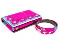 Emilio Pucci Beautiful Bold Floral Spray Motif Vintage Clutch/shoulder Bag