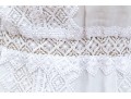 Charo Ruiz, Ibiza, Lovely White Cotton Lace Edged Maxi Dress, Size M