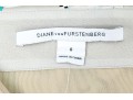 Diane Von Furstenburg Fun Vertical Striped Strapless Silk Baby Doll Style Dress, Size 8