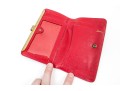 Gucci Vintage Saffiano Leather Wallet With Change Purse