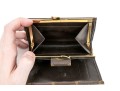 Dunhill Vintage Tan Leather Hinged Holder