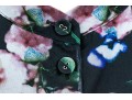 Rebecca Minkoff Breezy Short Sleeve Black Floral Mini Dress, Size Small