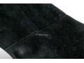 Salvatore Ferragamo Handsome Black Suede Loafer, Size 10B