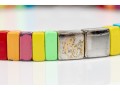 Four Colorfully Beaded Stretch Roxanne Assoulin Bracelets, Retail Approx $300
