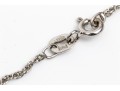 Three Sterling Chain Necklaces