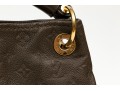 Louis Vuitton Beautiful Brown Taupe Embossed Leather Hobo Bag