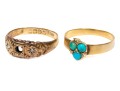 Vintage 14K & 18K Rings, Sizes 7.75+ & 8.25