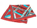 Assorted Lot Of Four Vintage French Silk Scarves, Including Rodier