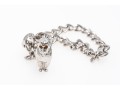 Sterling Silver Fun Poodle Motif Charm Bracelet