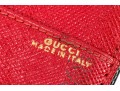 Gucci Vintage Saffiano Leather Wallet With Change Purse