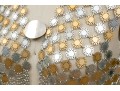 RobJoe Italian Fashion Spectacular Two Tone Chain Mail Style Metal Vest