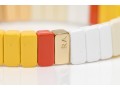 Four Colorfully Beaded Stretch Roxanne Assoulin Bracelets, Retail Approx $300