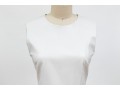 Diane Von Furstenburg Unique Leather Sleeveless Dress, Size 6