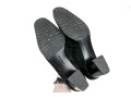 Salvatore Ferragamo Handsome Black Suede Loafer, Size 10B