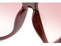 Roberto Cavalli Striking Burgundy Patterned Arm Acrylic Oversized Sunglasses